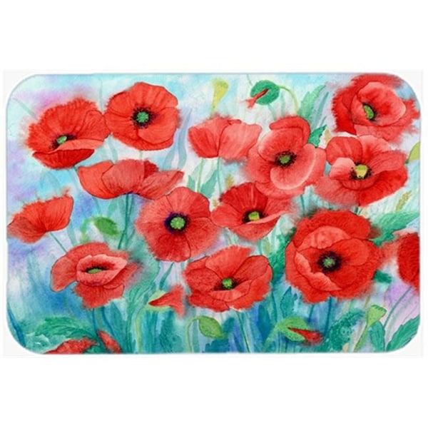 Carolines Treasures Carolines Treasures IBD0258MP Poppies Mouse Pad; Hot Pad or Trivet IBD0258MP